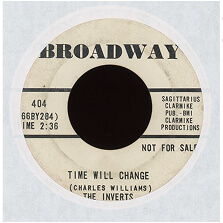 The Inverts - Time Will Change on Broadway Promo Northern Soul 45